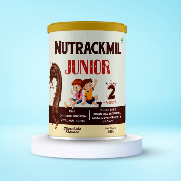 2. Nutrackmil Junior – Advanced Nutrition for Kids 2+ Years (Chocolate Flavour)