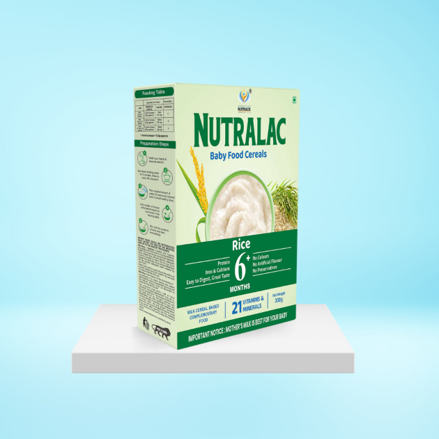 Nutralac Baby Food Cereals – Rice