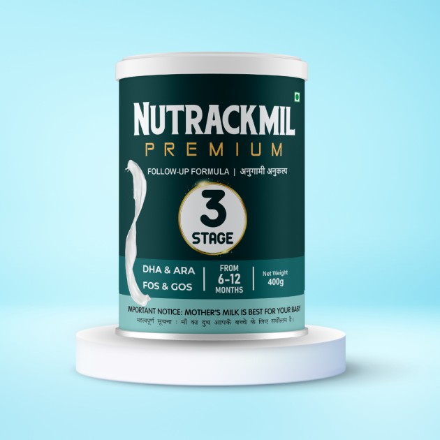 3. Nutrackmil Premium Follow-Up Formula – Stage 3 (6–12 Months)